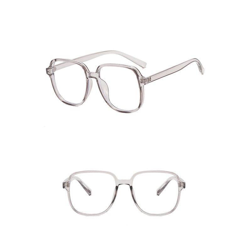 (KIQI-FASHION) COD Kính Đeo Móng Tay Gọng Vuông Siêu Nhẹ Chống Ánh Sáng Xanh Thời Trang Cho Nam Và Nữ