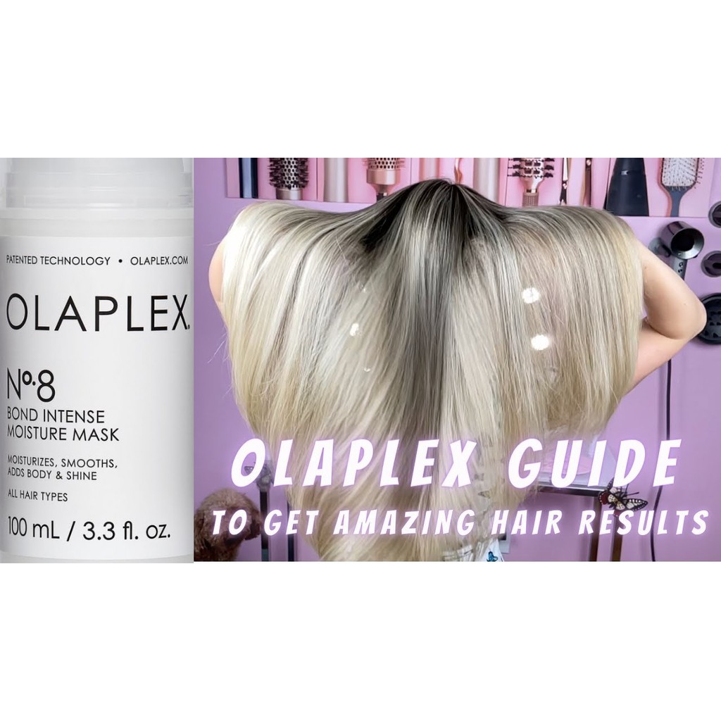 OLAPLEX  Mặt nạ dưỡng ẩm tăng cường liên kết tóc No 8 Bond Intense Moisture Mask