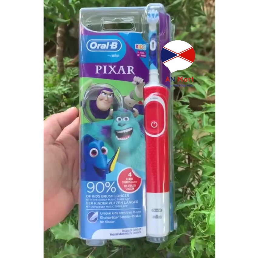 Bàn chải đánh răng điện Oral-B Stages Power cho bé gái, bé trai (Từ 3 Tuổi Trở Lên)