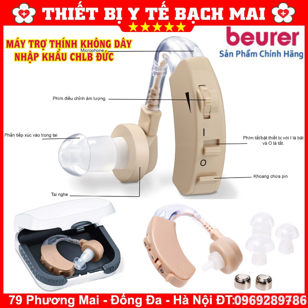 Máy Trợ Thính Beurer HA20 (HA-20, HA 20), Đeo Vành Tai