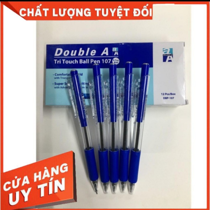 Bút bi  Double A viết trơn, chống mỏi tay, phù hợp cho học sinh cấp 2 và người viết hóa đơn nhiều.hàng nhập khẩu