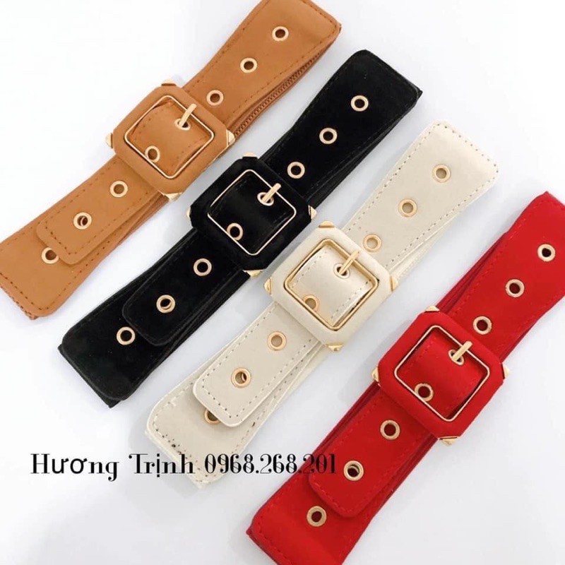 Đai nhung phối váy