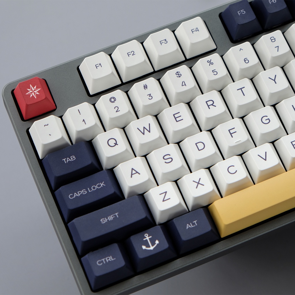 PBT keycap Cherry Profile 165 Phím Dye Thăng hoa Bố cục ANSI cho bàn phím cơ Công tắc Cherry MX