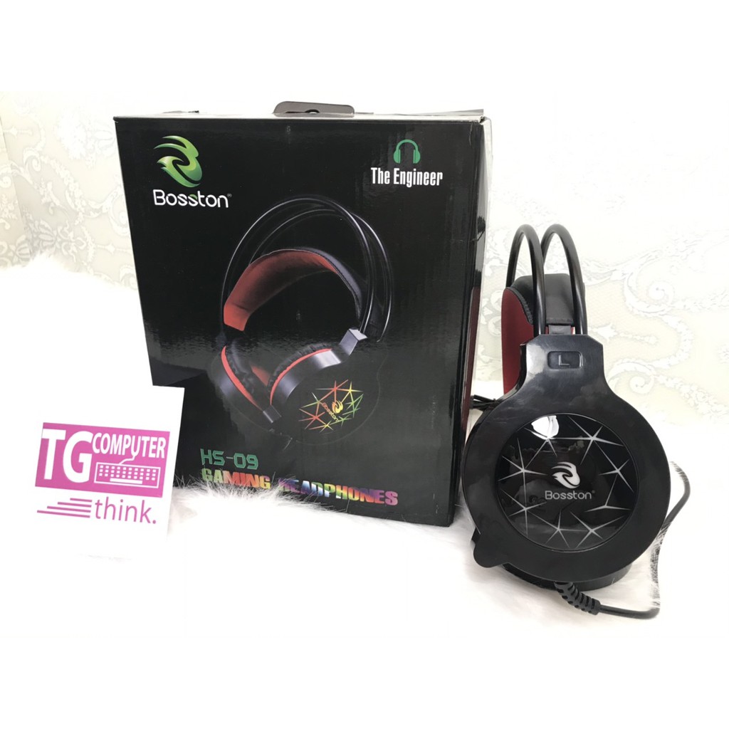 Tai nghe Bosston HS-09 LED siêu trầm