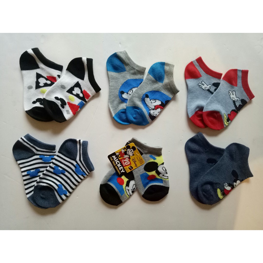 Set 5 đôi tất Disney dư xịn cho bé trai 1-2 tuổi