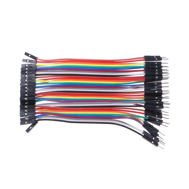 Set 40 Dây Cáp Nhiều Màu Sắc M-F / M-M / F-F