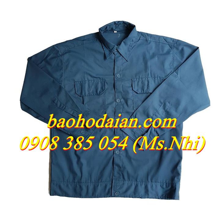 QUẦN ÁO BẢO HỘ, QUẦN ÁO CÔNG NHÂN VẢI SI - 3 MÀU - HÌNH THẬT, CÓ SẴN
