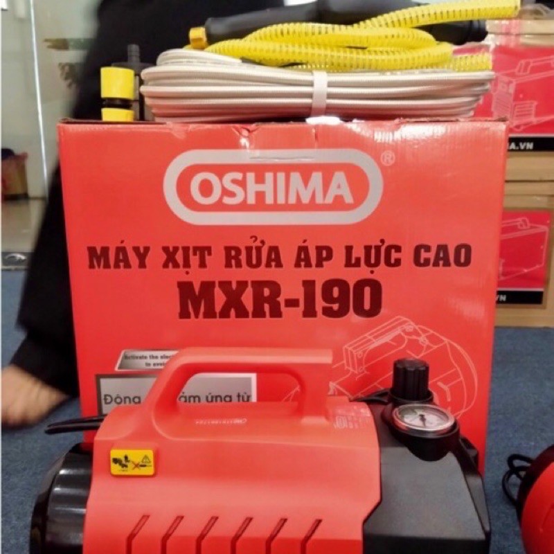 Máy Xịt Rửa Áp Lực Cao OSHIMA ( Model: MXR-190)Chính hãng