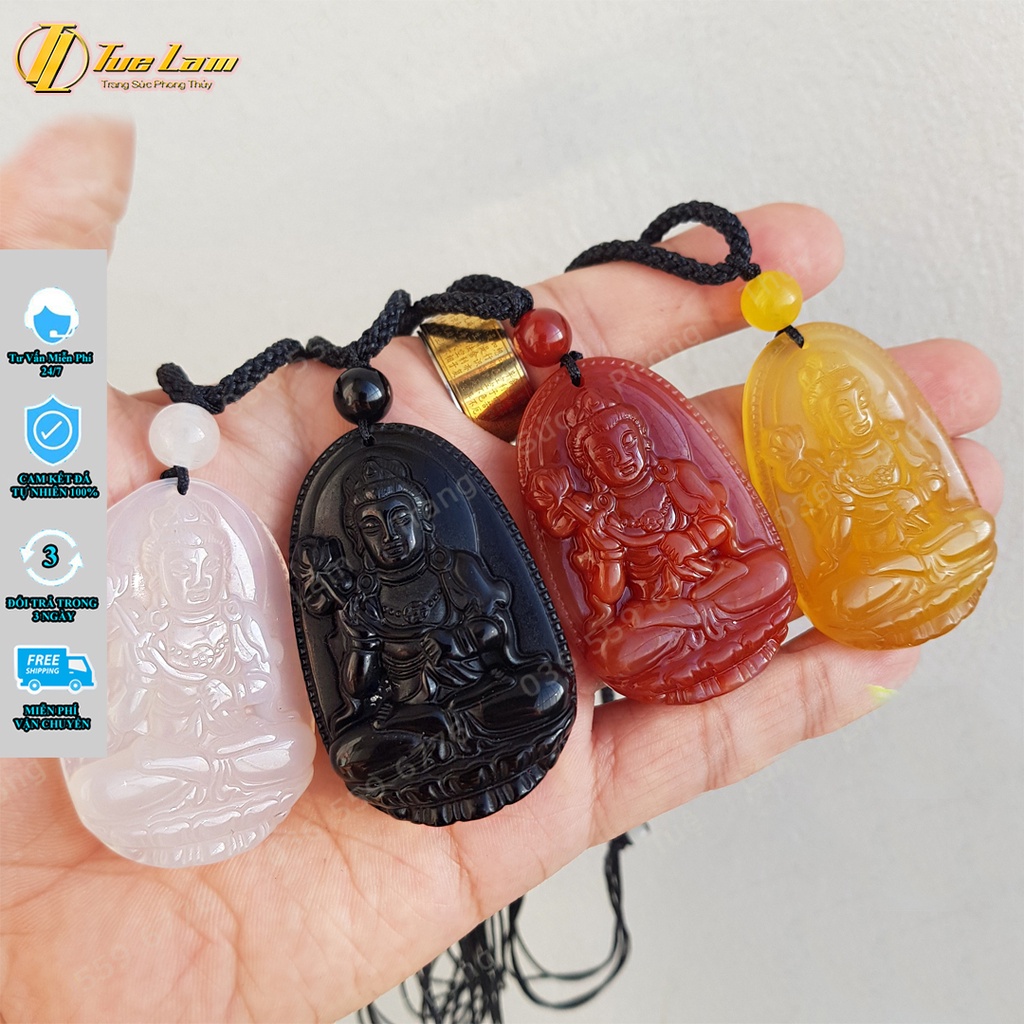 Mặt dây chuyền phật bản mệnh đại chí thế bồ tát tuổi ngọ - Tuệ Lâm