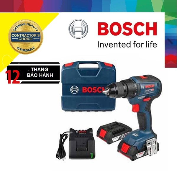 Máy khoan/ bắt vít dùng pin Bosch GSR 18V-50 Professional 18V/2Ah (Không chổi than)