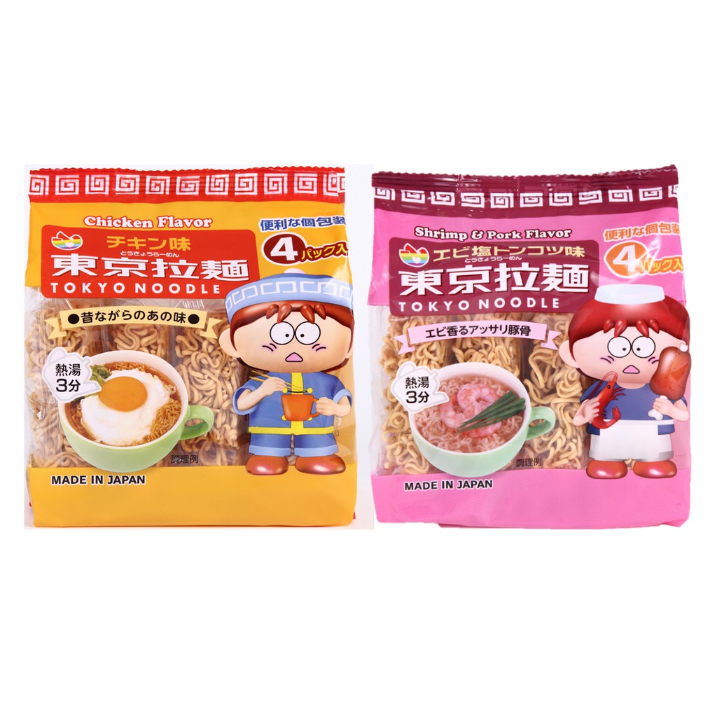 ( Bán sỉ ) Thùng 12 gói Mì Tokyo Noodle gói 120gr (4 vắt)