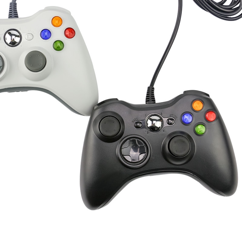 Bộ Tay Cầm Chơi Game Có Dây Microsoft Xbox 360 1 Năm Mới