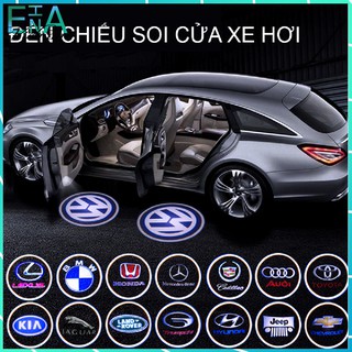 [ENHA] ĐÈN CHIẾU CỬA XE HƠI Ô TÔ CHIẾU LOGO SÀNH ĐIỆU