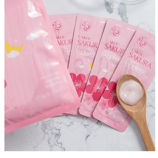 Mặt nạ Laikou Sakura - mặt nạ ngủ tinh chất hoa anh đào và nha đam dưỡng da Sakura Sleeping Face Mask