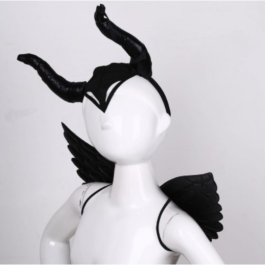 💥 Băng Đô Hình Đôi Sừng và Cánh Đen Hóa Trang Lễ Halloween Ác Quỷ Magnificent 💥FOLLOW TẶNG 3K💥HÀNG CÓ SẴN💥 001550