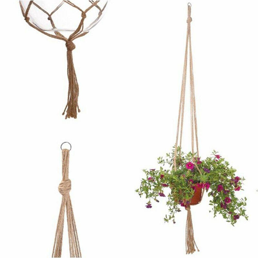 Giá Đỡ Chậu Hoa Kèm Dây Thừng Dùng Trang Trí Hiệu Kat1