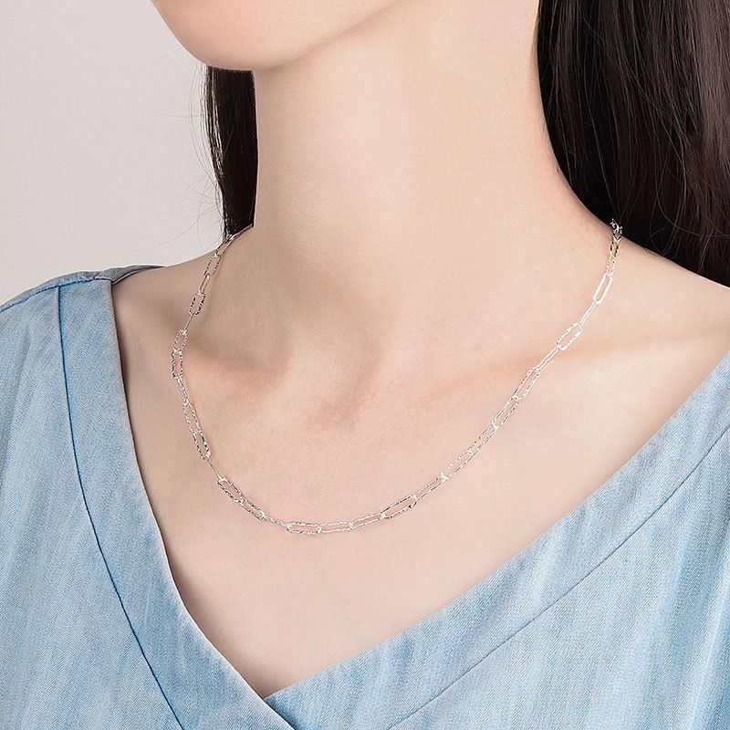 Vòng cổ Đính Đá Lấp Lánh Sang Trọng Cho Nữ