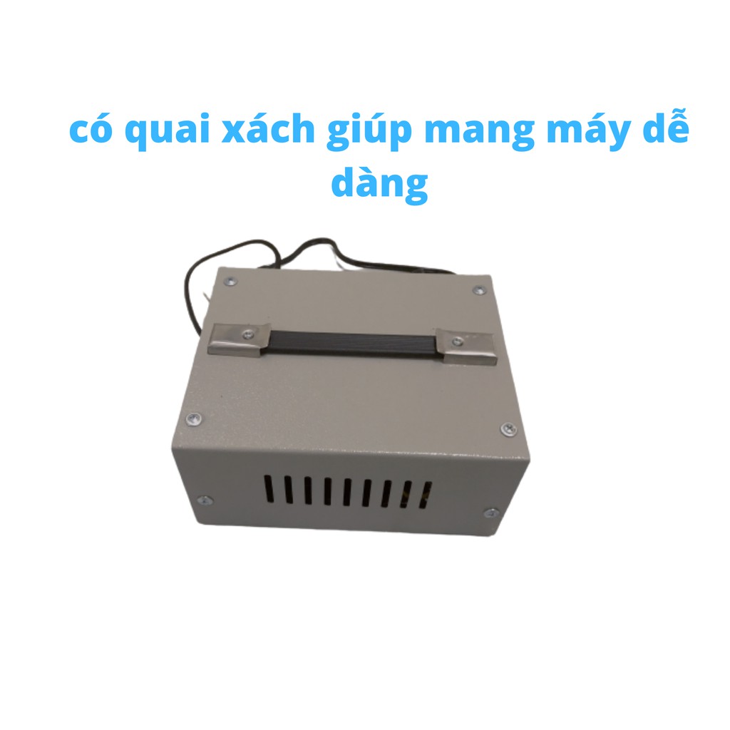 Bộ đổi nguồn 220v sang 110v - 100v 1500VA cho nồi cơm điện, biến áp ĐĂNG MINH đồng hành trọn đời.