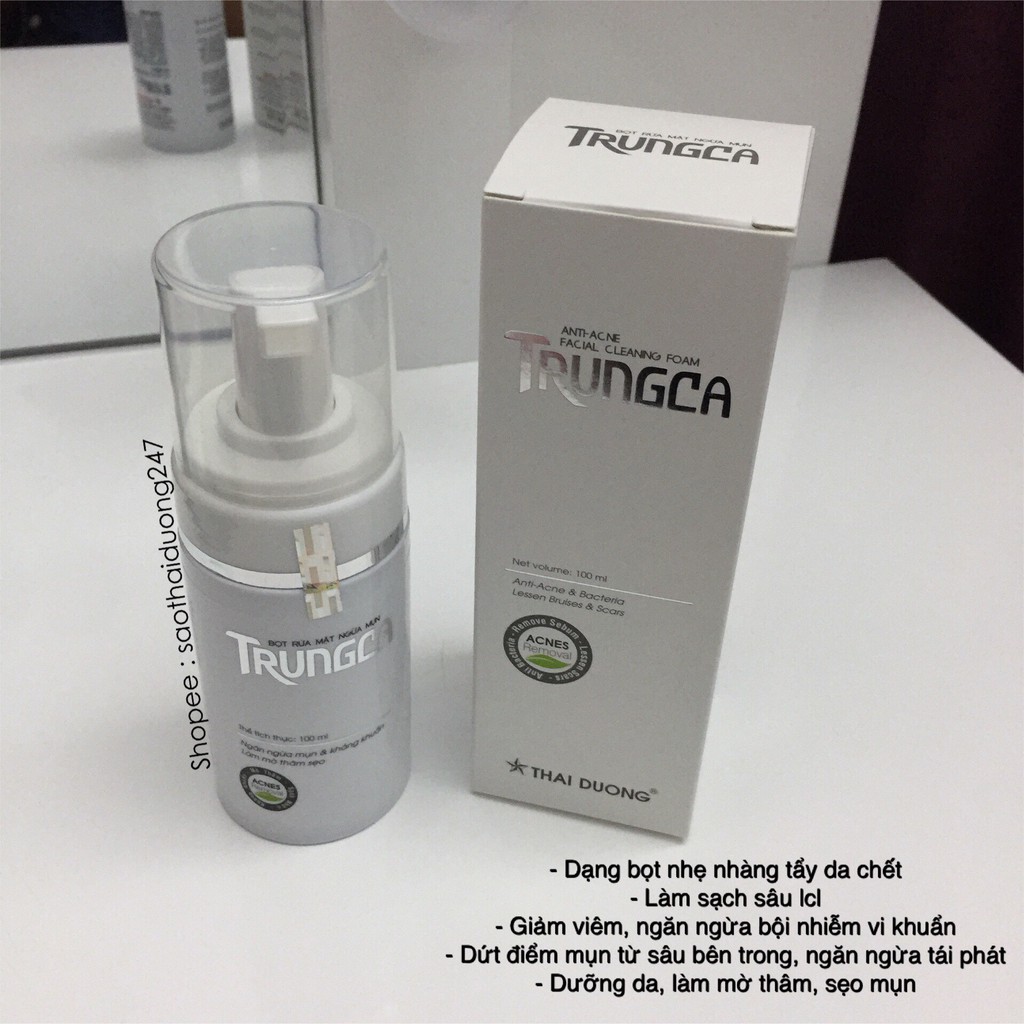 Bọt Rửa Mặt Ngừa Mụn Trứng Cá