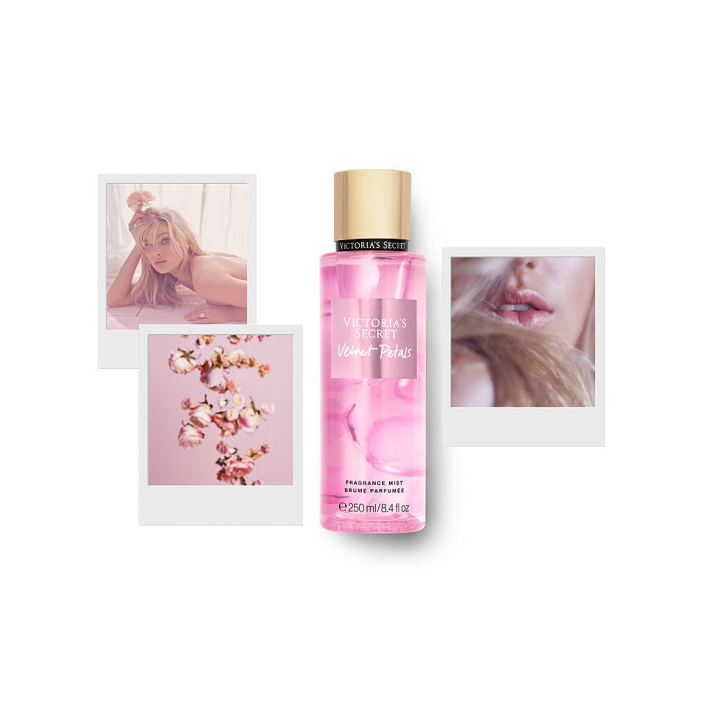 Xịt thơm toàn thân hương nước hoa Velvet Petals Mist, Chính hãng từ VS USA