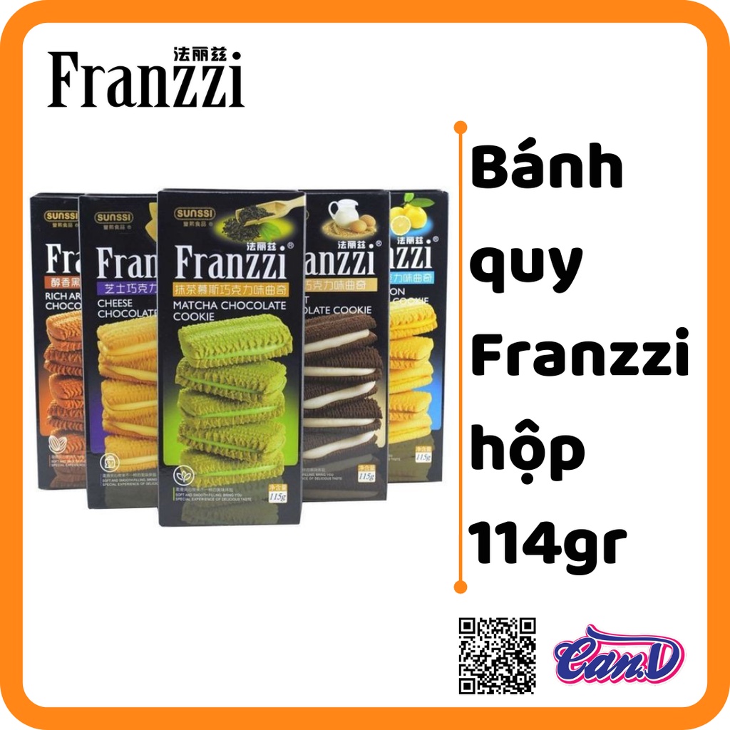 Bánh quy Franzzi hộp 114gr