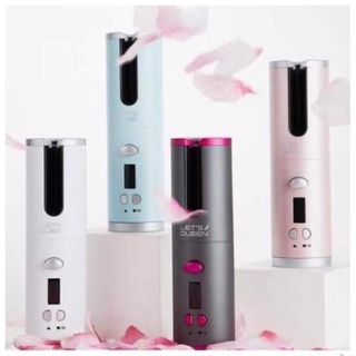 Máy uốn tóc Let's Queen Hàn Quốc chính hãng, Máy tạo kiểu tóc cầm tay SPX