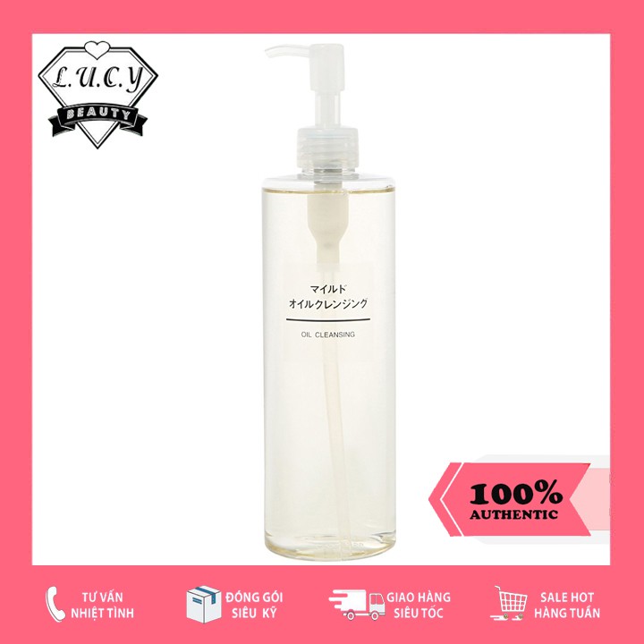 Hàng Nhật- Dầu tẩy trang Muji cleansing oil 200ml