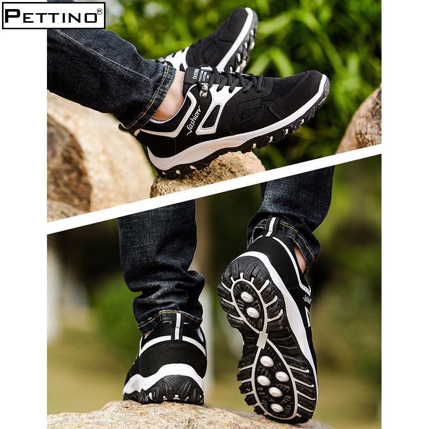 Giày chạy bộ, giày leo núi chống trơn trượt PETTINO - TS09. | BigBuy360 - bigbuy360.vn