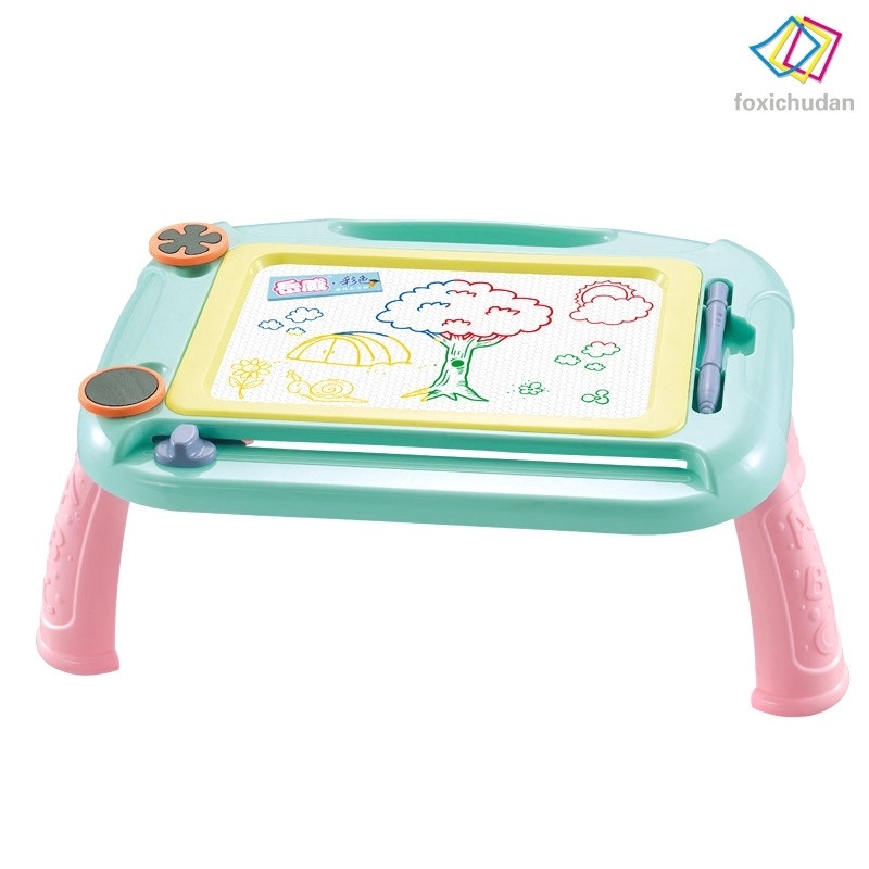 Bảng vẽ tự xóa cho bé thông minh có chân bàn FULLBOX