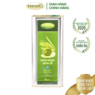 Dầu oliu siêu nguyên chất olympias chai 5l
