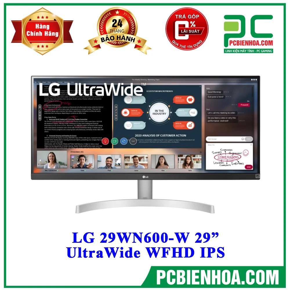 MÀN HÌNH LG 29WN600-W 29” ULTRAWIDE WFHD IPS