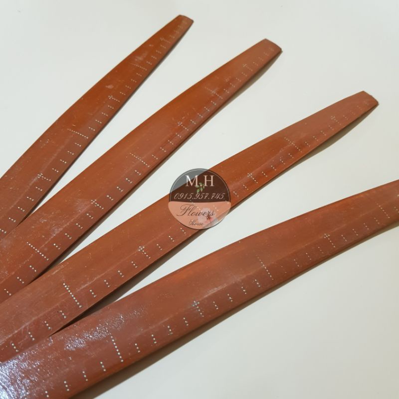 Thước gỗ cắt may chuyên dụng, dài 50cm, dùng trong thiết kế thời trang, cắt may gia đình, học cắt may, Maihoaflower