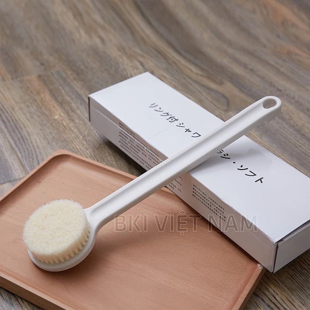 Cọ Lưng MUJI Xuất Nhật Kèm Hộp - COLUNGMUJI