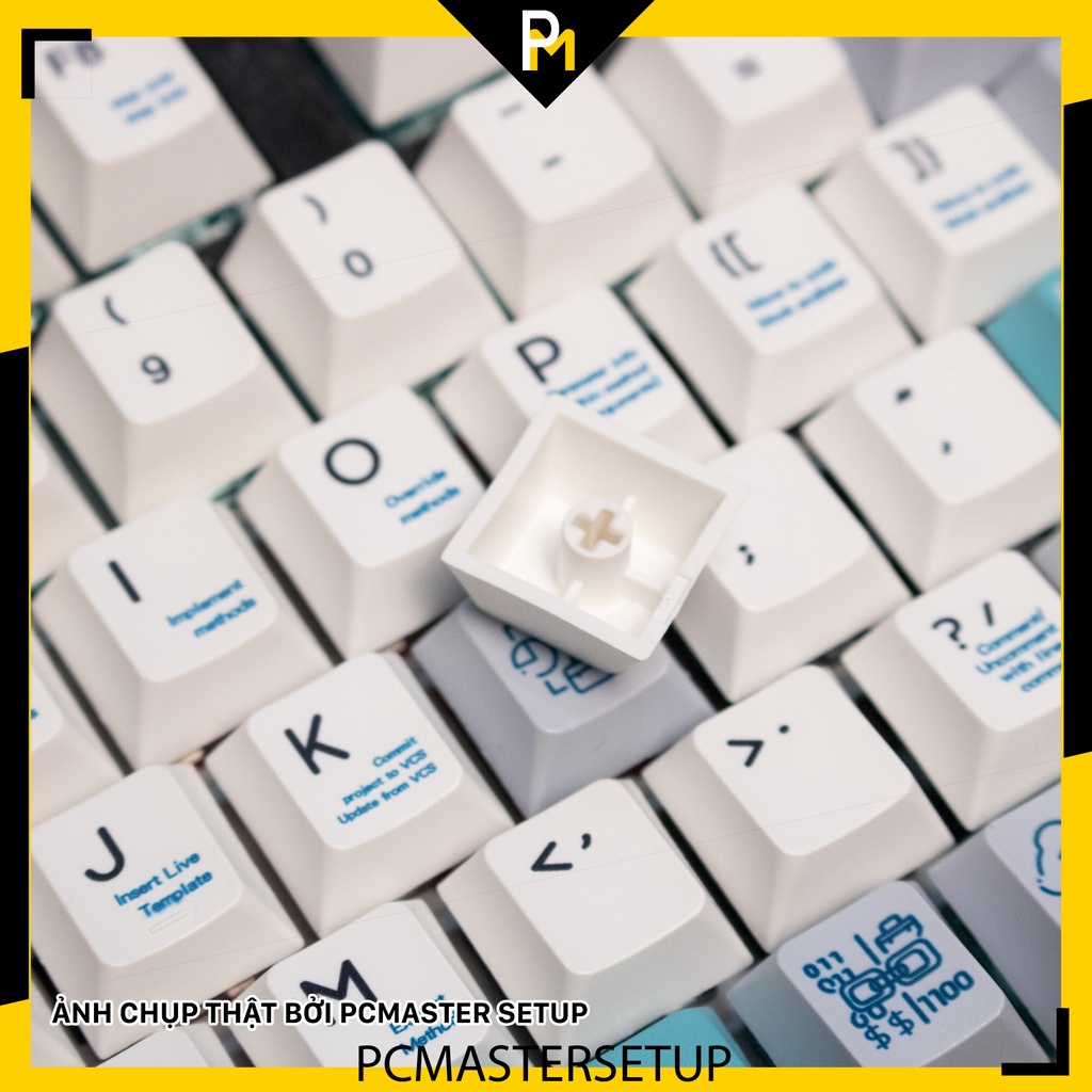 Keycap pbt Code 404 cherry profile nút thay cho bàn phím cơ