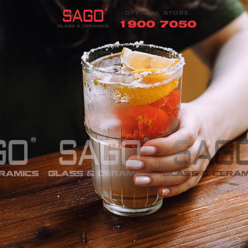 Ly Thủy TInh LINQ White Beverage 355ml | Thủy Tinh Cường Lực Cao Cấp