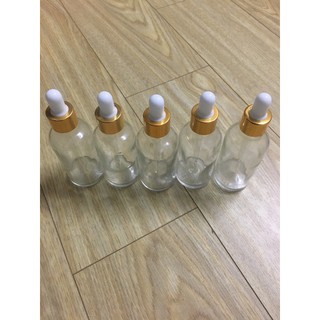 COMBO 10 lọ Lọ triết 5ml trắng nắp bóp ( lọ siêu dày)