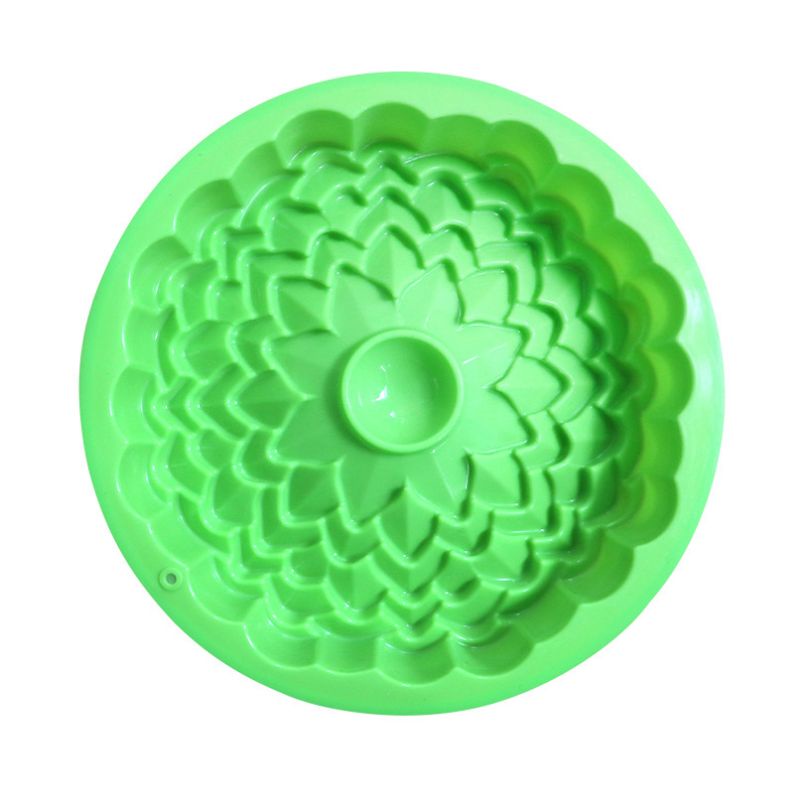 khuôn silicon làm đế bánh hình hoa