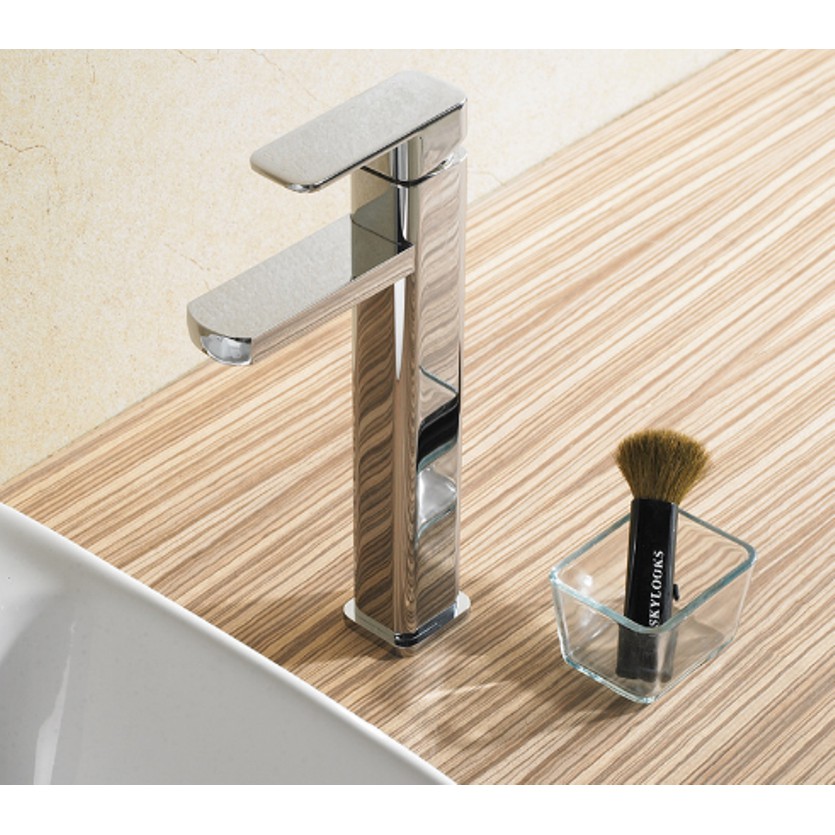 Vòi Lavabo nóng lạnh dáng dài cao cấp - hợp kim Shatian - dùng cho Lavabo đặt bàn | BigBuy360 - bigbuy360.vn