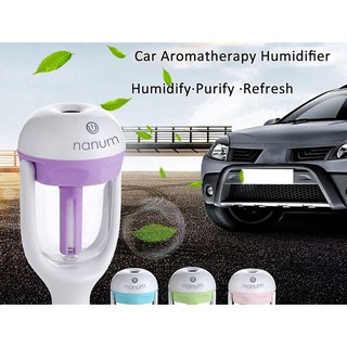 Máy xông khuếch tán tinh dầu, phun sương tạo độ ẩm cho xe ô tô, giảm mùi hôi trong trong xe hơi,thư thái lái xe an toàn