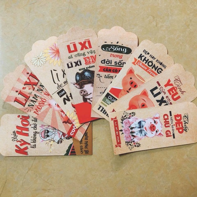 Combo 100 bao lì xì 2019