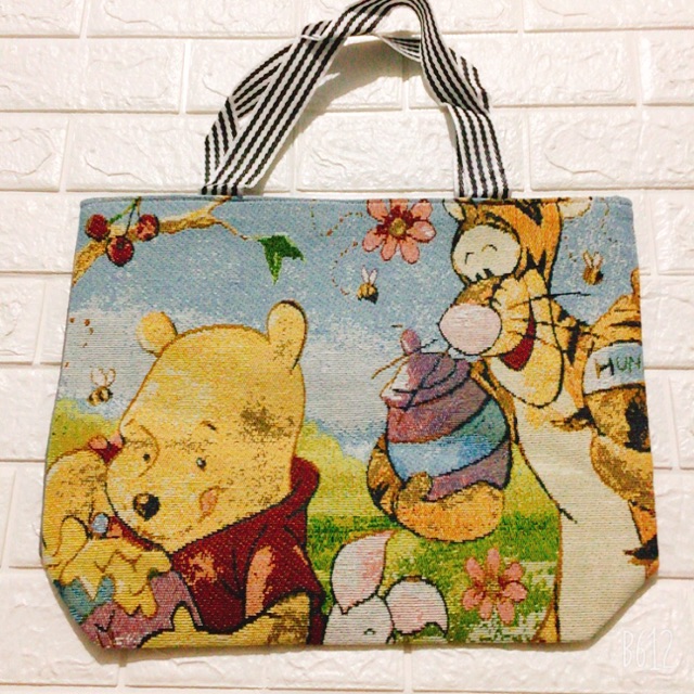 Túi thổ cẩm hoạt hình (SIÊU TO) 38*45cm .