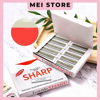 Dao Cạo Lông Mày Hộp 10 Cây