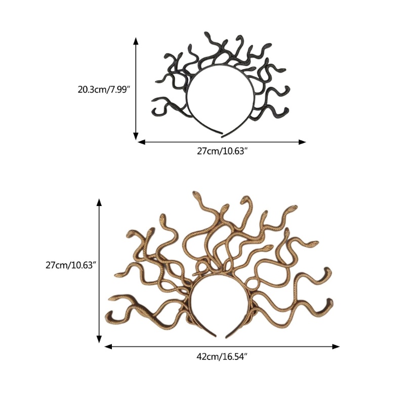 Băng Đô Hình Rắn Hóa Trang halloween
