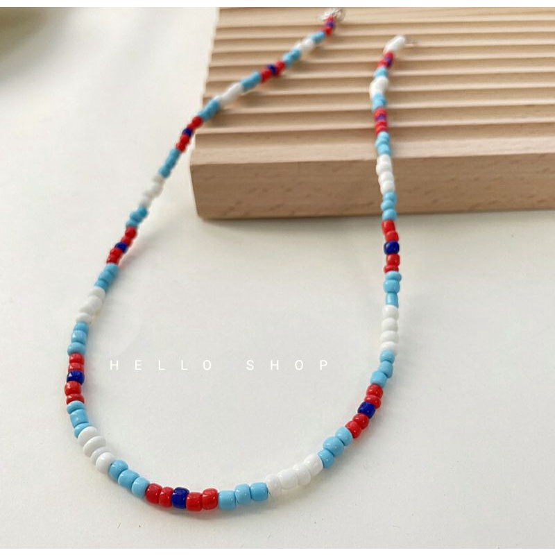 *BKPP* VÒNG CỔ HẠT CƯỜM  BASIZ PHONG CÁCH HÀN QUỐC CỰC XINH