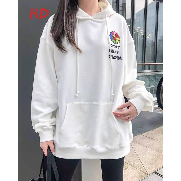 [FREESHIP ĐƠN TỪ 50K] Áo hoodie hoa Pocket HDA1119