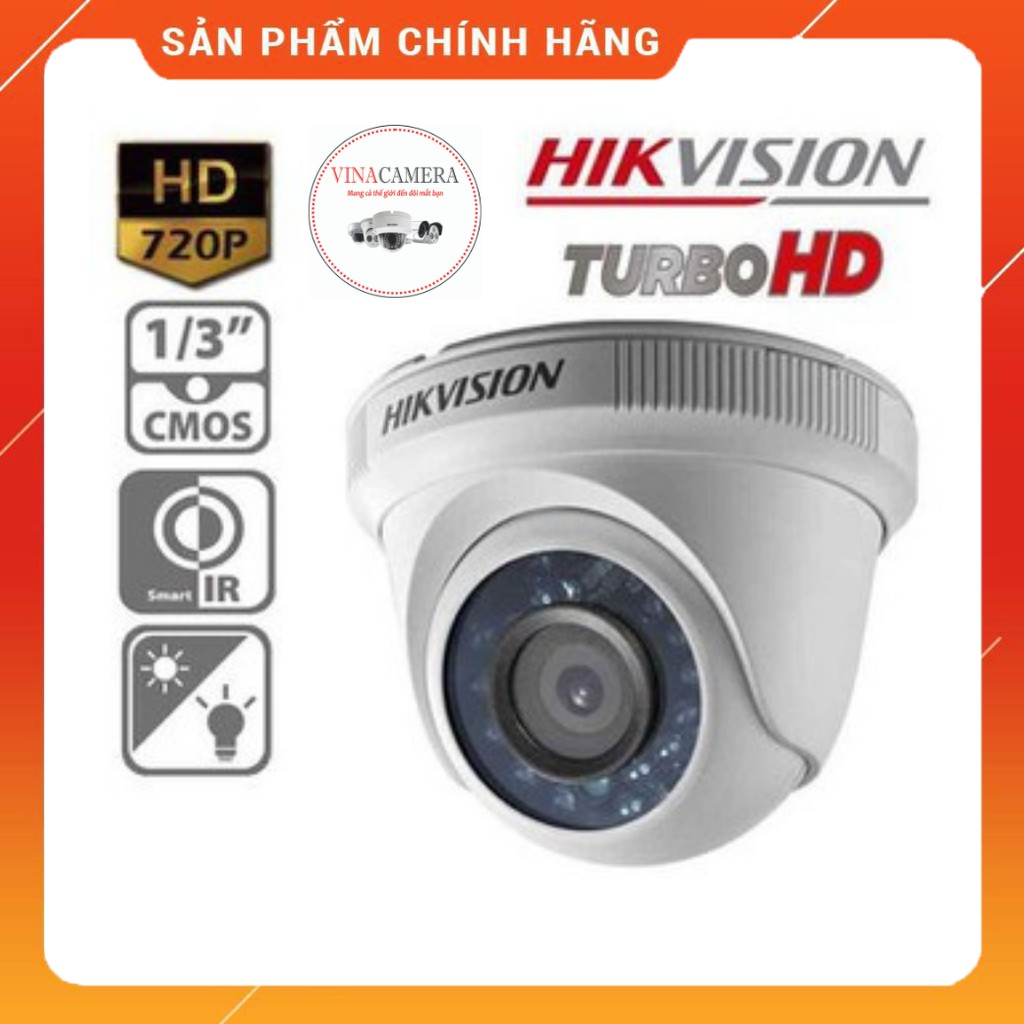 Camera Hikvision HD-TVI DS-2CE56C0T-IR 1 MP BH - 24 Tháng - CAM KẾT CHÍNH HÃNG