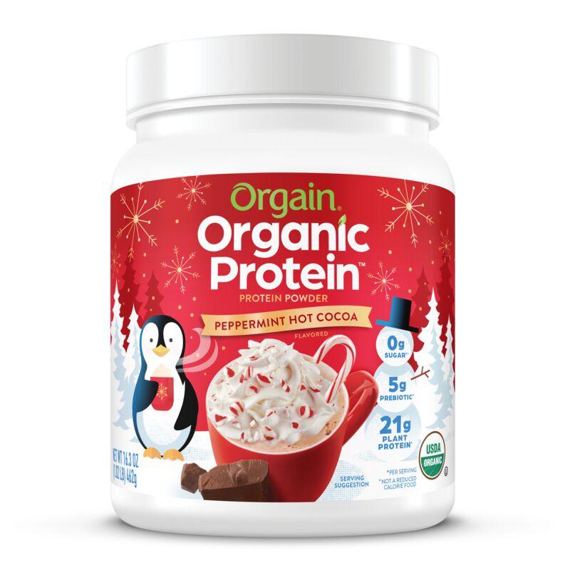 [ Siêu sale] Protein Orgain iced Coffee - Đạm vị Cafe Protein, Caramel muối khoáng chocolate, bạc hà. USA