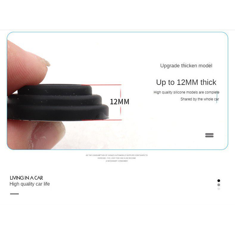 Gioăng đệm dày bảo vệ giảm chấn chống sốc cách âm giảm tiếng ồn cho xe máy/xe hơi