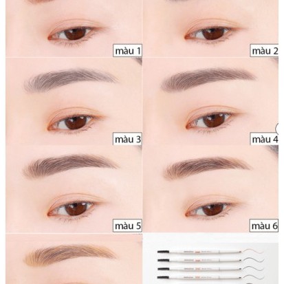 Chì Kẻ Mày Auto Eyebrow Pencil - Amora Skinlab