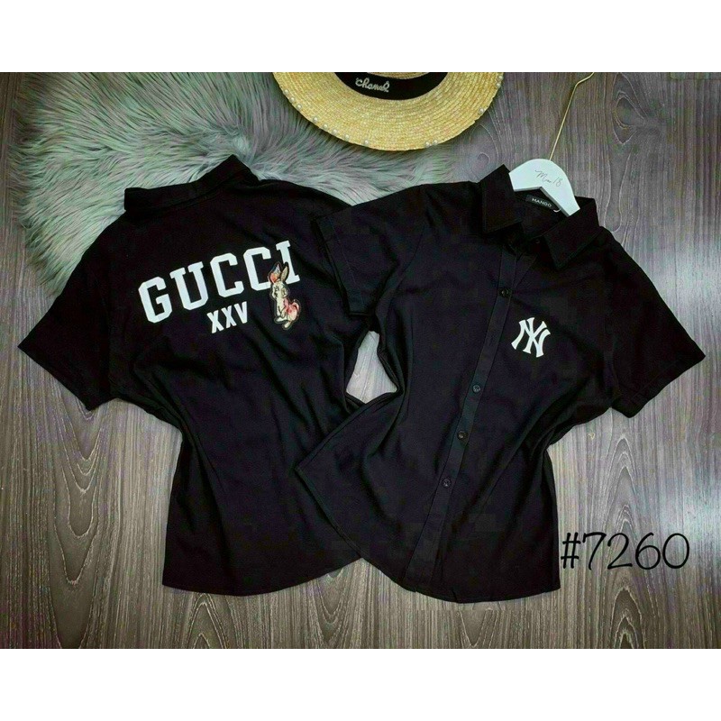 Áo sơ mi Gucci in tay ngắn giá rẻ | BigBuy360 - bigbuy360.vn
